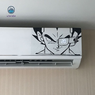 Miếng dán trang trí máy lạnh thiết kế nhân vật Vegeta hoạt hình Dragon Ball