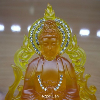 Quan âm lưu ly 2 mặt để xe hơi