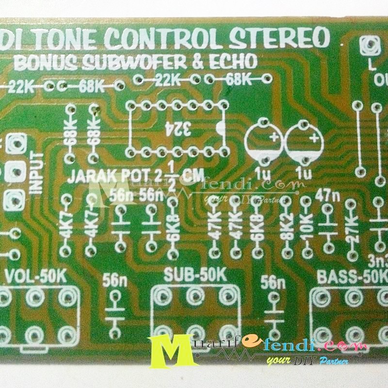 Bảng Mạch Điều Khiển Âm Thanh Nổi Pcb Plus Mic Echo Pt2399 Kardi