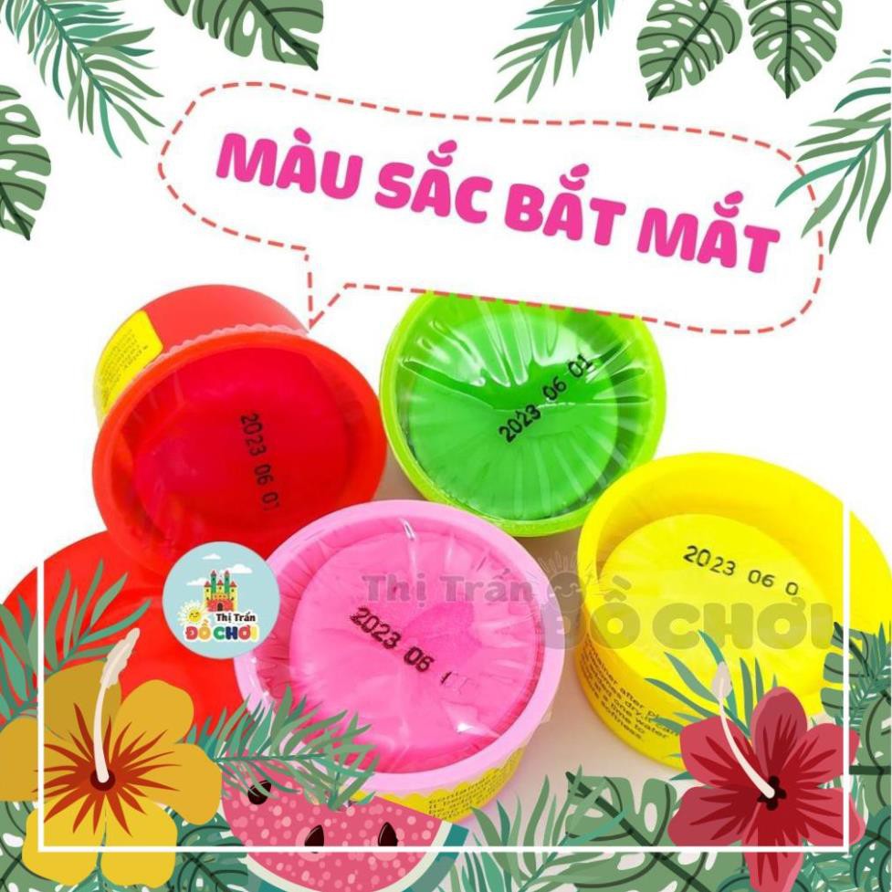 Đất nặn an toàn cho bé - set 6 màu mềm dẻo, không dính tay MT340