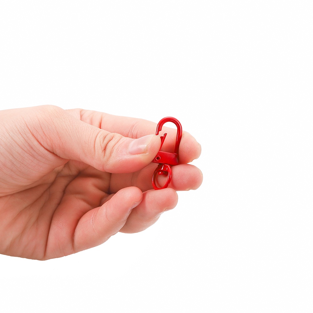 Set 10 móc khoá tôm hùm St.kunkka bằng kim loại nhiều màu sắc dùng làm trang sức DIY