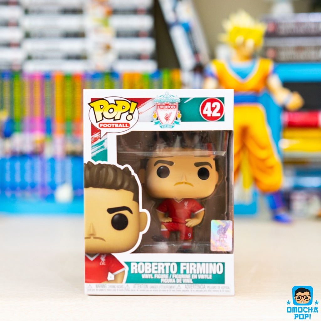 Mô Hình Chính Hãng Funko Pop Football: Liverpool - Roberto Firmino 42