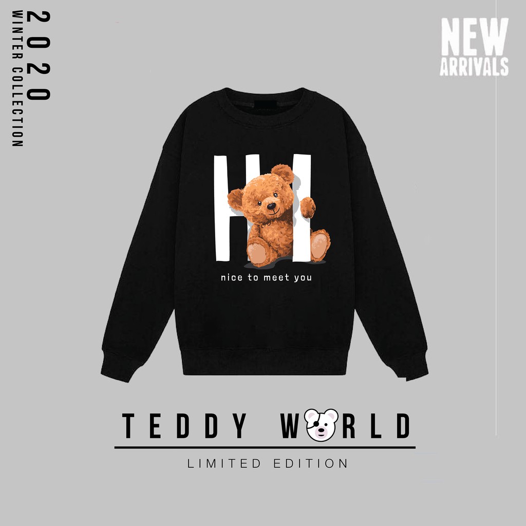 [HOT] BST Áo Sweater nỉ đôi in hình Gấu cực chất giá tốt nhất | BigBuy360 - bigbuy360.vn