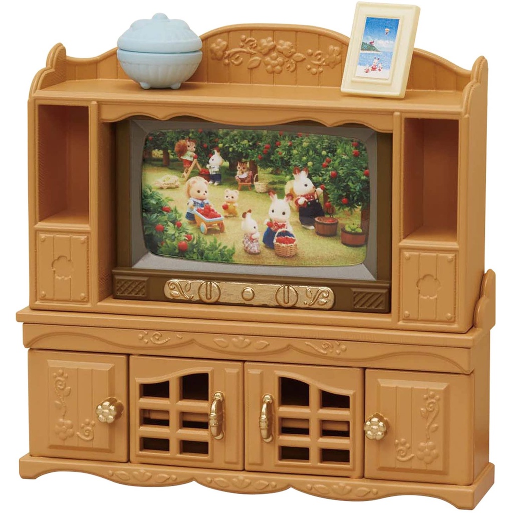 Sylvanian Families Bộ TV Sang Trọng Deluxe TV Set