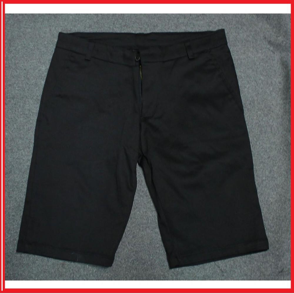 Quần Ngố kaki nam màu đen hàng đẹp chất lượng