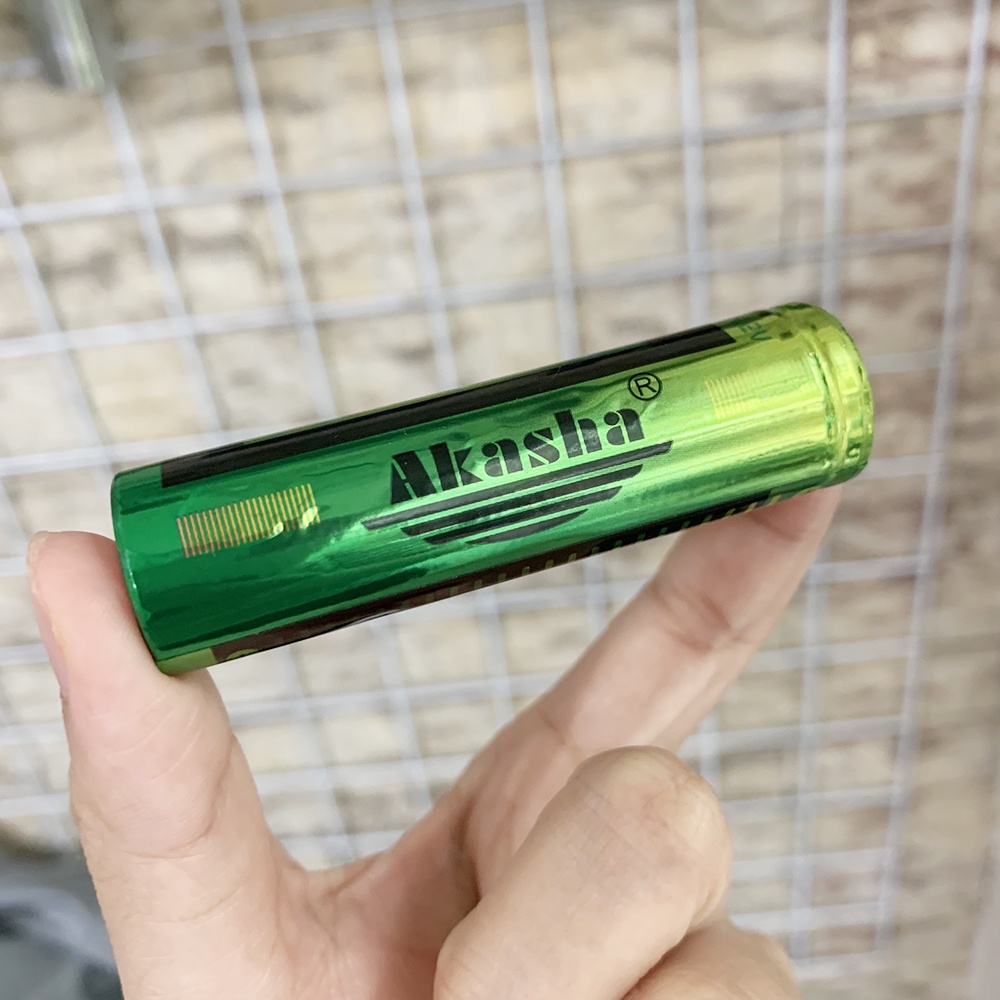 1 viên pin sạc 18650 Akasha 4.2V 6000mAh chính hãng