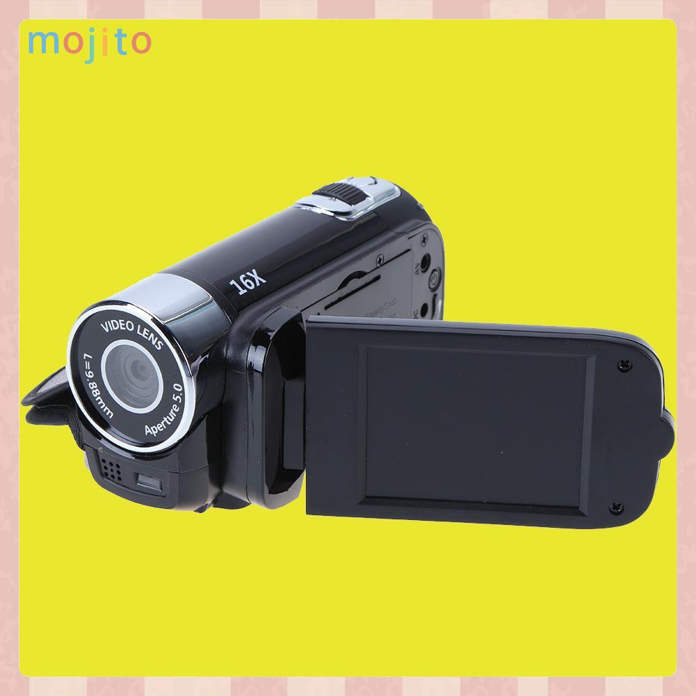 MOJITO Digital Video Camera Full HD 1080P 32GB 16x Zoom Mini Camcorder DV Camera