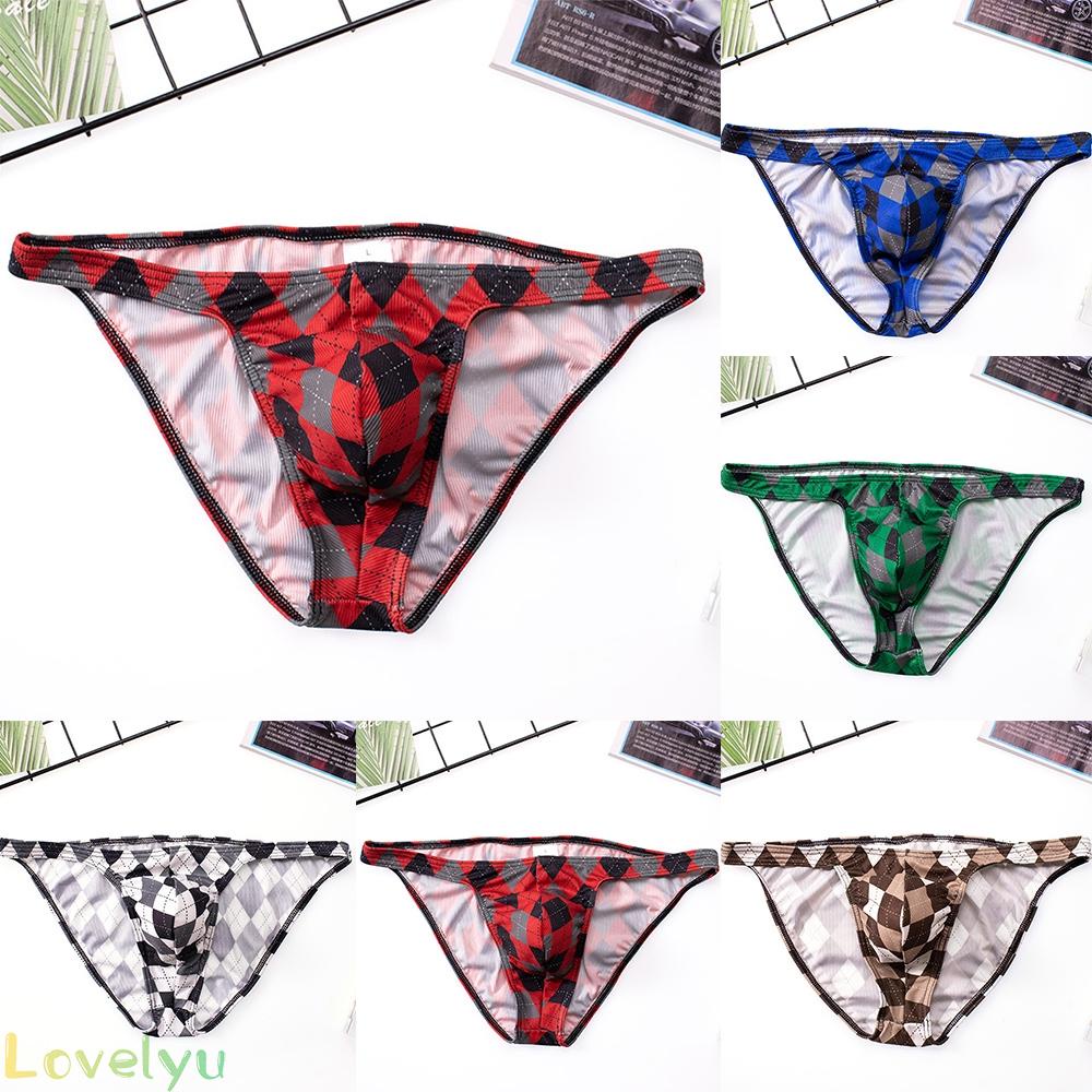 【Ready Stock】Mens Briefs Breathable Bulge Pouch Knickers Lingerie Panties Polyester@New