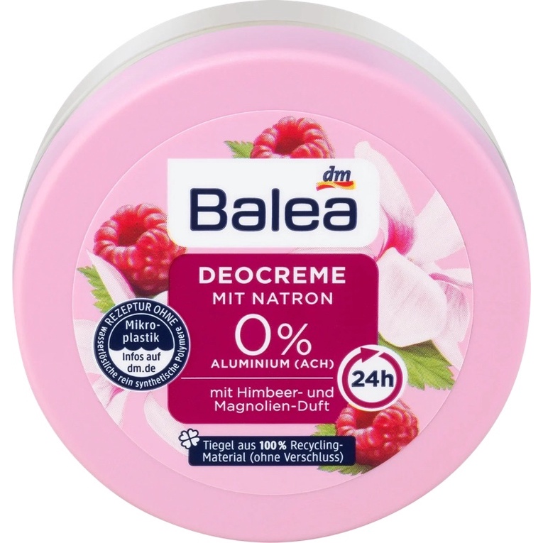 [SẴN] KEM KHỬ MÙI HÔI NÁCH BALEA DEOCREME với baking soda - best choice trong mùa hè