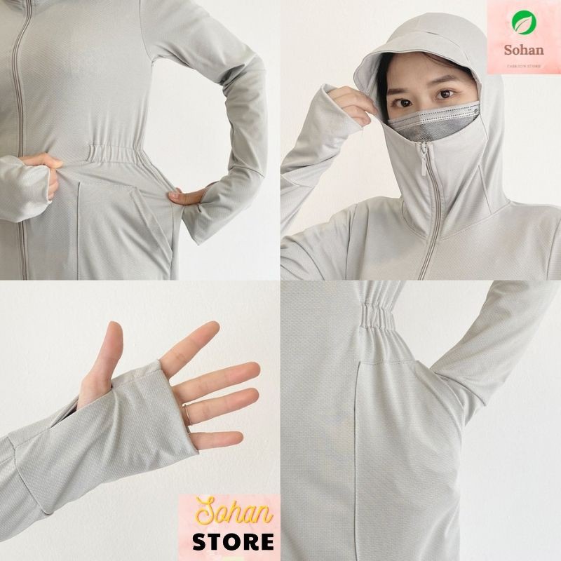 [Mã FAMAYWA giảm 10K đơn 50K] Áo chống nắng nữ dài toàn thân | Áo Nắng COTTON thông hơi Siêu Mát - Freeship | BigBuy360 - bigbuy360.vn