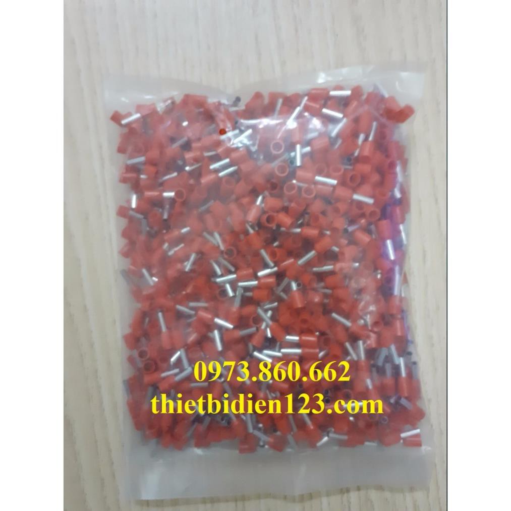 Đầu cốt dây điện 1.0 cos pin E1008 -TBĐ