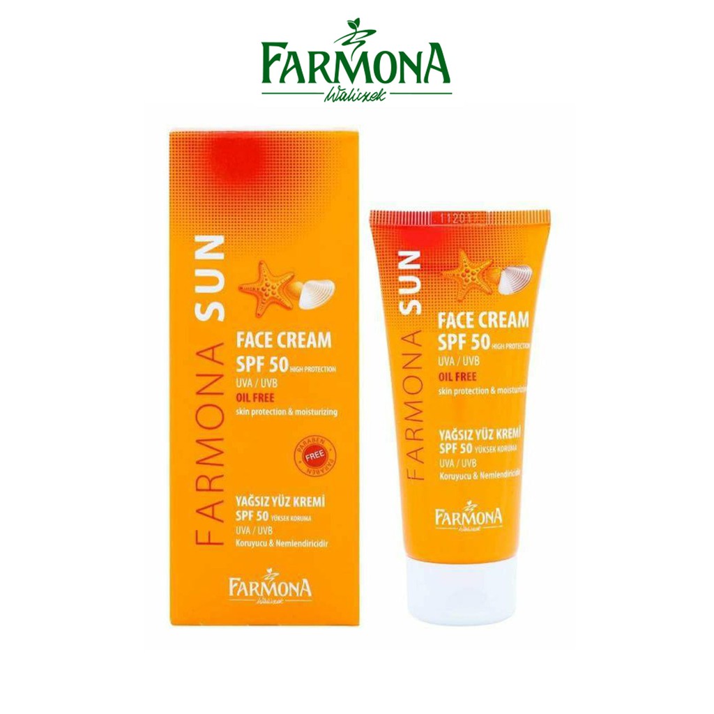 Kem Chống Nắng Kiềm Dầu Farmona Sun Face Cream Oil Free Spf 50 - Cho Da Dầu Mụn