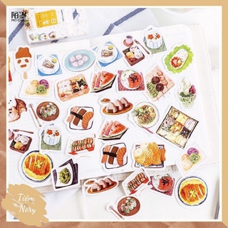 Set 45 sticker các món ăn, món đồ uống