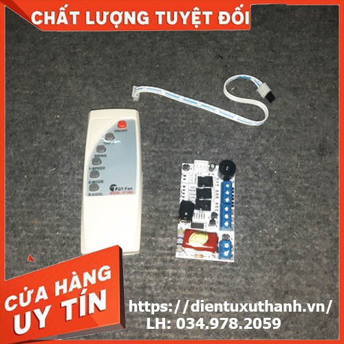 Mạch điều khiển quạt điều hòa hơi nước