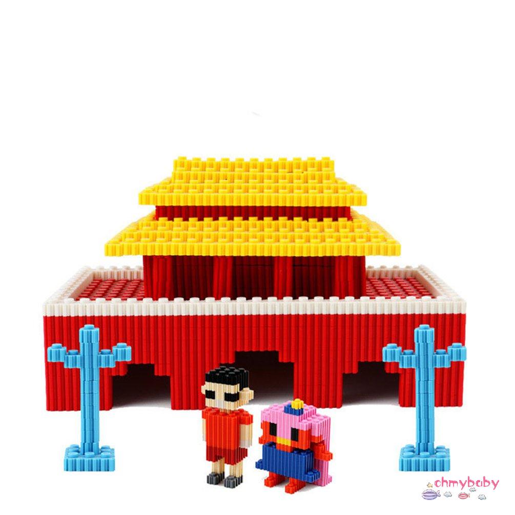 【OMB】 500pcs 8MM Small Particle Building Blocks Assembling Blocks Set Toys