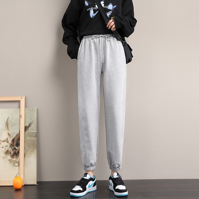 NRVP Quần thể thao ống rộng lưng cao thời trang cho nữ 2021