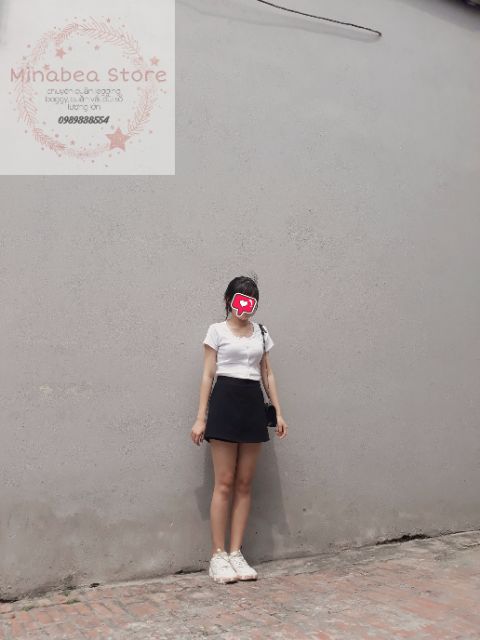 (Video, ảnh tự chụp) Quần giả chân váy dáng chữ A quảng châu loại 1 | BigBuy360 - bigbuy360.vn