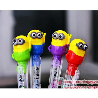 Bút chì bấm minion 0.5mm N256