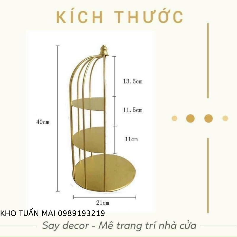 Kệ Đựng Mỹ Phẩm ☀️FREESHIP☀️ Kệ Để Nước Hoa Sang Trọng Cao Cấp 3 Tầng