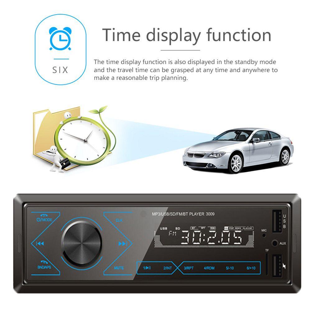 Myrongvn Máy Nghe Nhạc MP3 Tự Động Rảnh Tay Gắn Bảng Điều Khiển Xe Hơi
