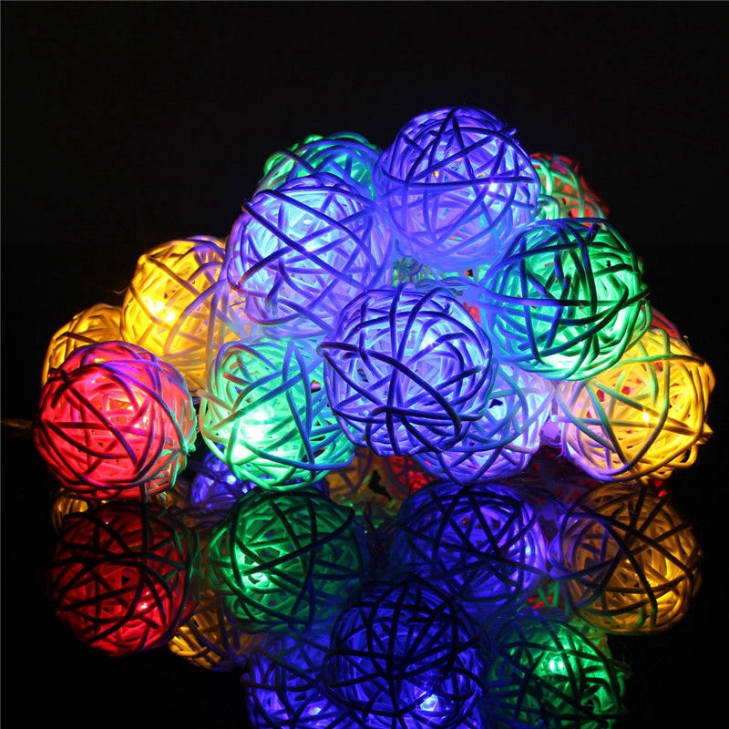 Dây đèn led 20 bóng trang trí tiệc giáng sinh