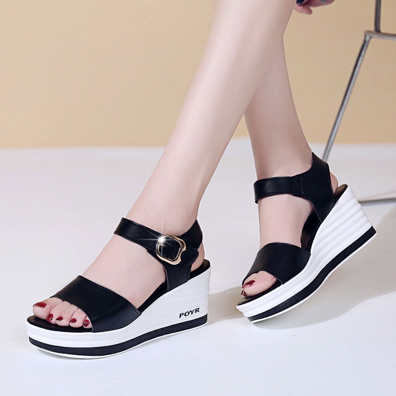 Xăng đan Cao Gót Chống Trượt Dễ Phối Đồ Cho Nữ