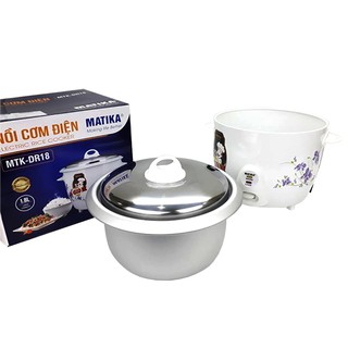 Nồi cơm điện Matika MTK-DR 18