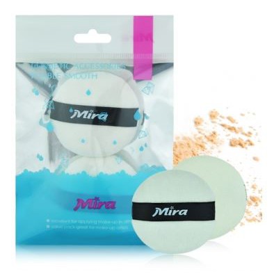 Set 2 bông phấn tròn khô Mira