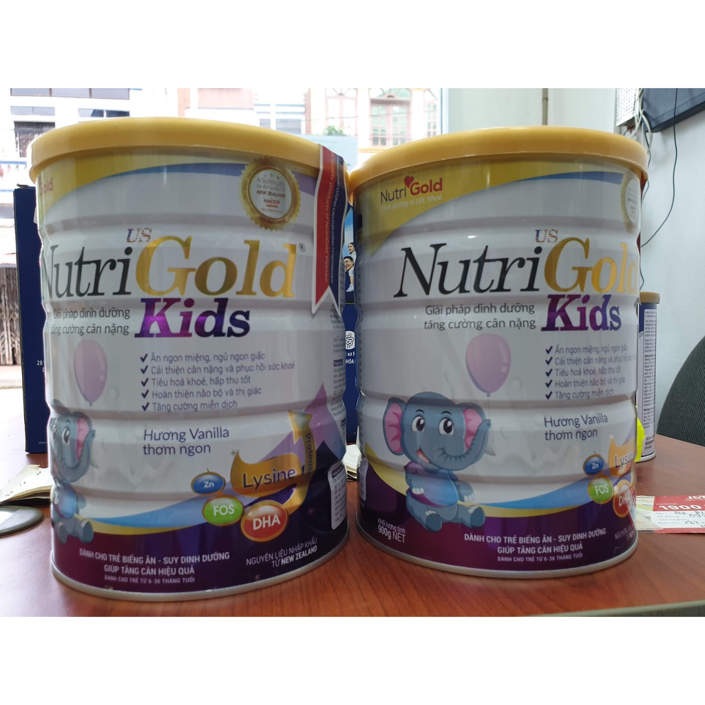 COMBO 2 hộp NUTRIGOLD KID 900G