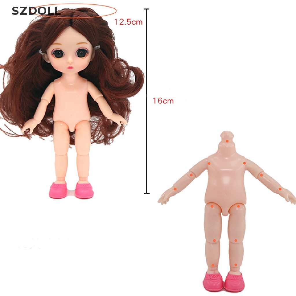 Bộ Quần Áo Thời Trang Cho Búp Bê BJD 16CM