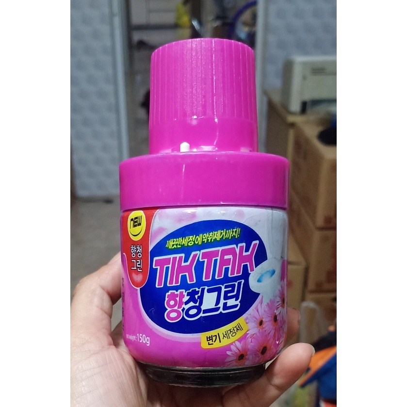 Chai Thả Bồn Cầu TIKTAK Siêu Thơm Diệt Khuẩn