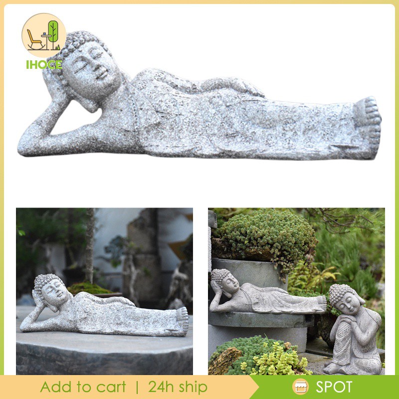 Mô Hình Tượng Phật Đang Ngủ Dùng Trang Trí Sân Vườn