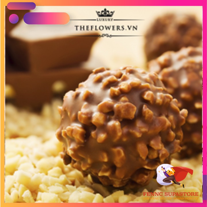 Socola Ferrero Rocher hộp 200gr (16 viên) - Chocolate Ferrero Rocher