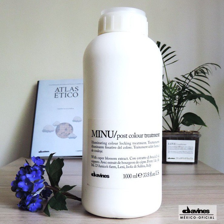 Dầu hấp khóa màu sau khi nhuộm Davines Minu Post Color Treatment 1000ml