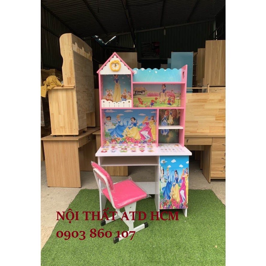 Bàn học sinh nhựa in 3D siêu đẹp cho bé- bàn học sinh nhựa giá rẻ cho bé HCM- Bình dương