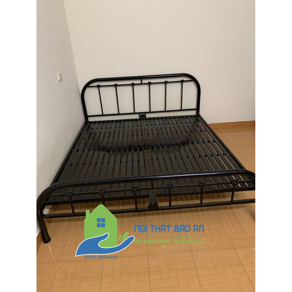 Giường sắt mỹ nghệ 1m4x2m | BigBuy360 - bigbuy360.vn