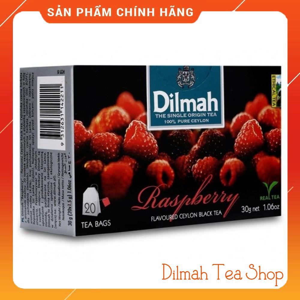 Trà Dilmah Mâm Xôi- Raspberry 30gr (20 gói x1.5gr)
