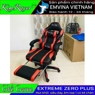 Ghế Gaming Game 100% Mút Khối Dày Êm Da Mịn Full Opt KimRacer Extreme Zero Plus Chất Zero V2 Giá Zero V2 Zero X Zero S