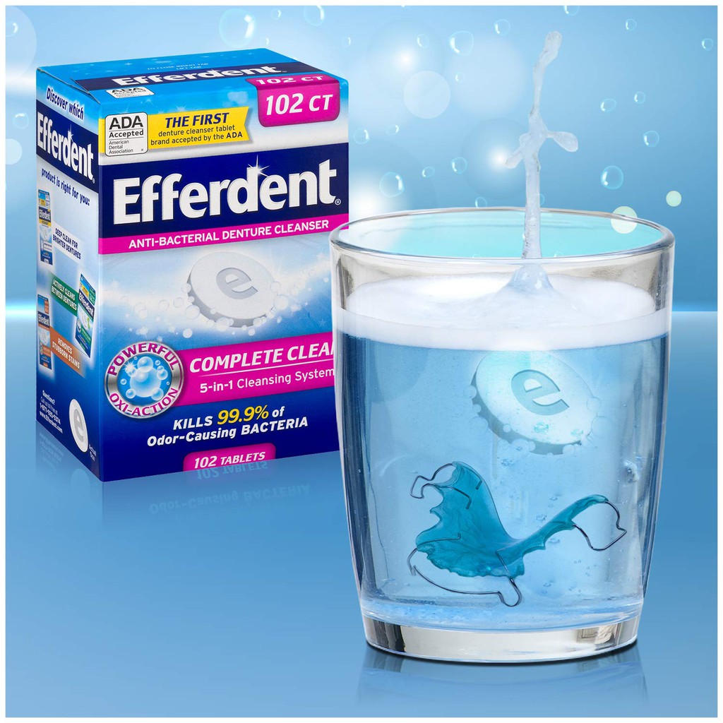 6 VIÊN NGÂM HÀM GIẢ EFFERDENT