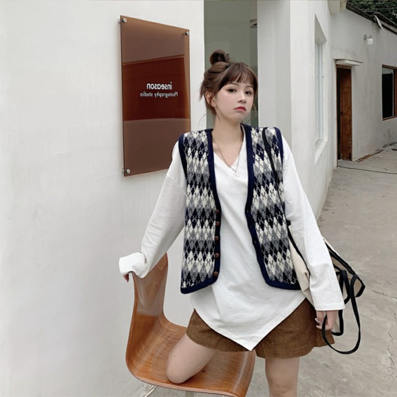 Áo thun nữ tay dài thời trang mùa thu phong cách Hàn Quốc