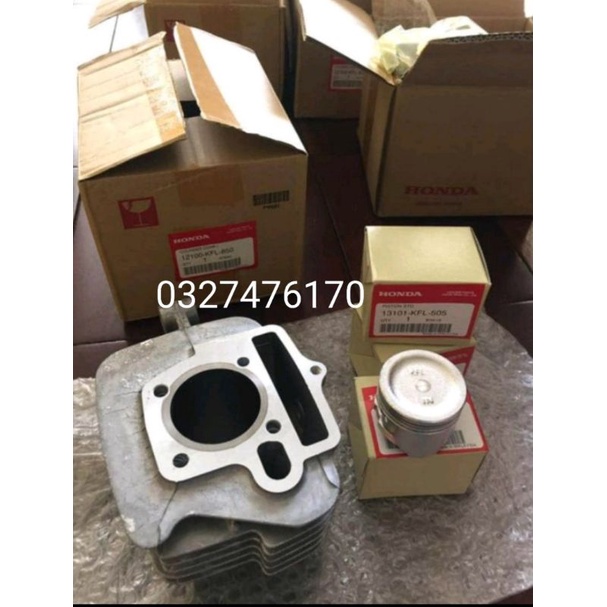 Bộ lòng hơi xi lanh xe WAVE Thái 110, FUTURE 1 luôn pitong bạc zin