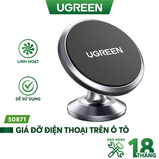 Giá đỡ điện thoại từ tính UGREEN 50871 Dùng trên ô tô - Lực hít mạnh - Hàng phân phối chính thức - Bảo hành 18 tháng thumbnail