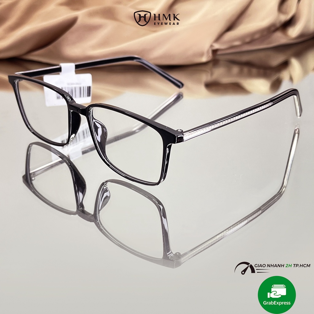 Gọng kính HMK mắt kính vuông siêu dẻo 8188
