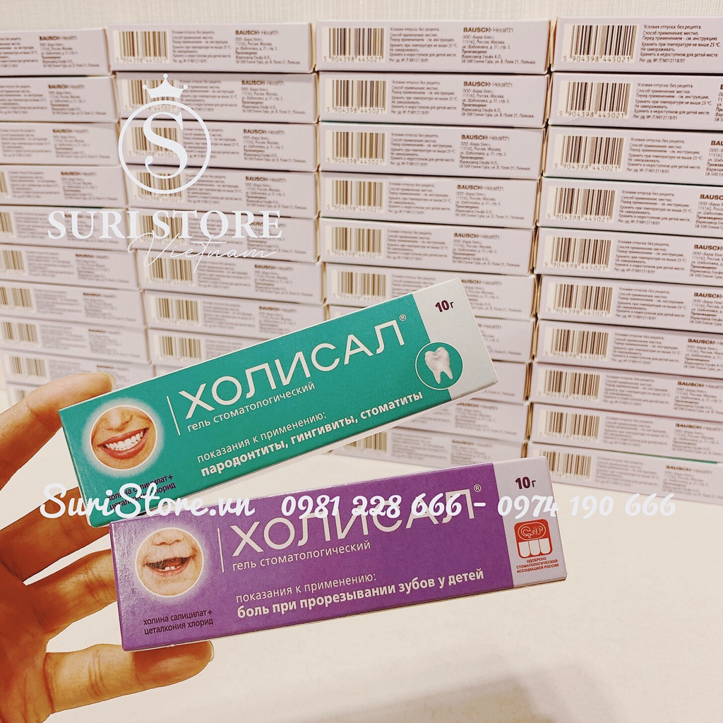 Gel lạnh giảm đau răng Bausch+Health - 10g