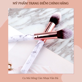 Cọ Má Hồng Cán Nhựa Vân Đá Makeup - Cọ Phấn Má Hỗ Trợ Trang Điểm