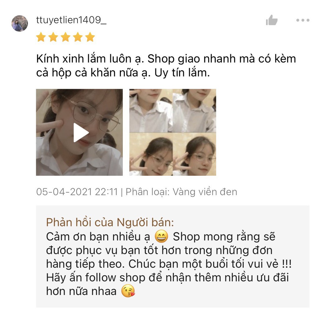 Gọng kính cận nữ, gọng kính vuông bầu NANO 8241 chất liệu nhựa dẻo bền bỉ chống trầy xước phong cách Hàn Quốc