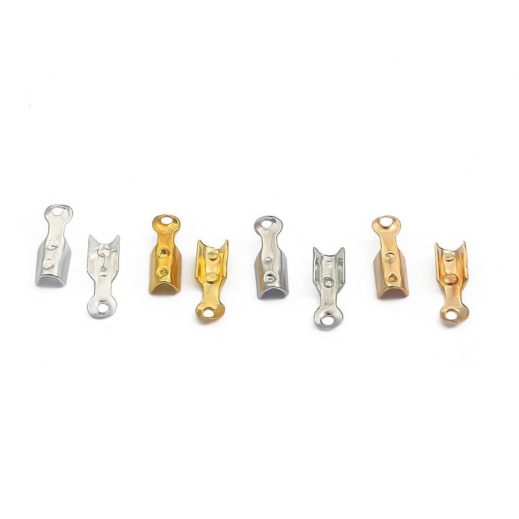 Beadia Phụ Kiện Dây Chuỗi Xích Bằng Da Phối Chuỗi Sắt 2mm Chuyên Dụng