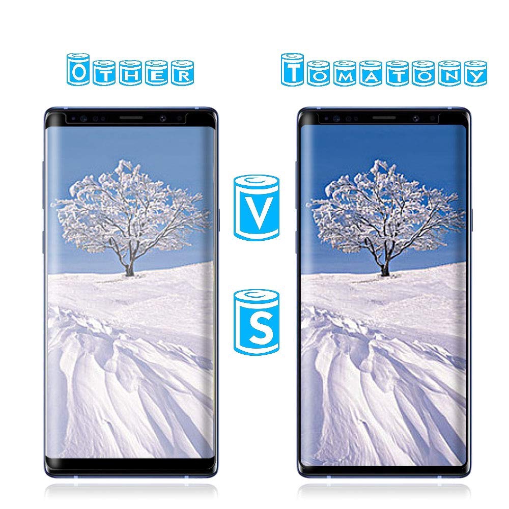 Set 2 Kính Cường Lực Toàn Màn Hình Cong 3D Dùng Cho Samsung Note 9