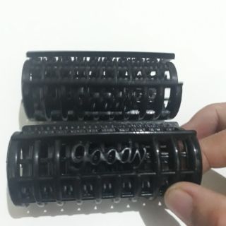 Set 2 cái Lô gai uốn tóc (màu/đen)