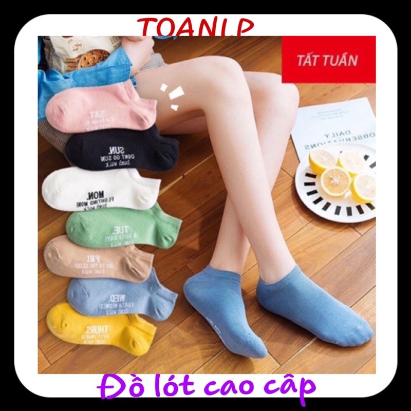 Set tất tuần cho nữ / nam ( 7 đôi )